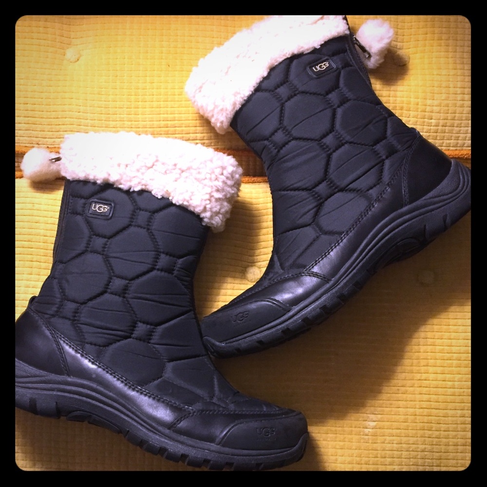 UGG Meridian Quilted Shearling Boots